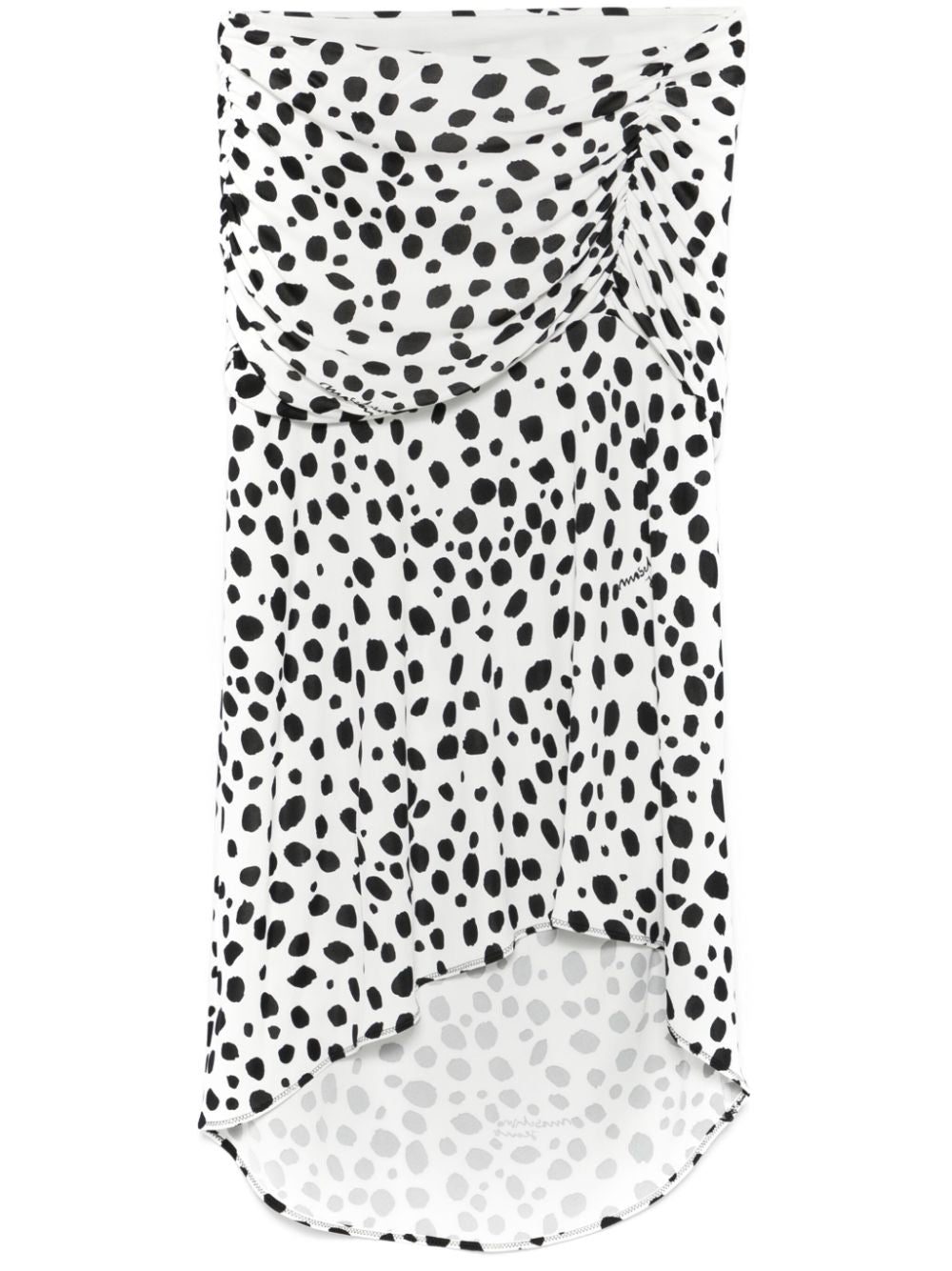 Love Moschino polka dot-print midi skirt