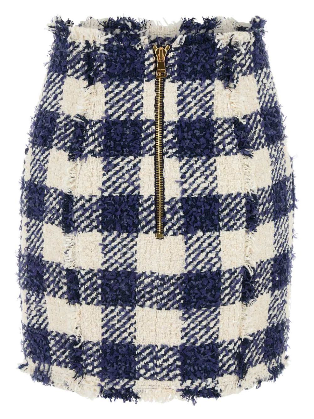 Balmain tweed buttoned mini skirt - Image 2