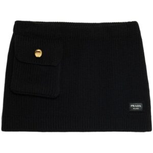 Prada  Wool miniskirt