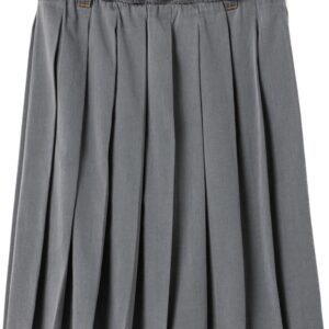 Miu Miu pleated chambray skirt