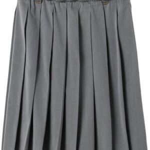Miu Miu pleated chambray skirt