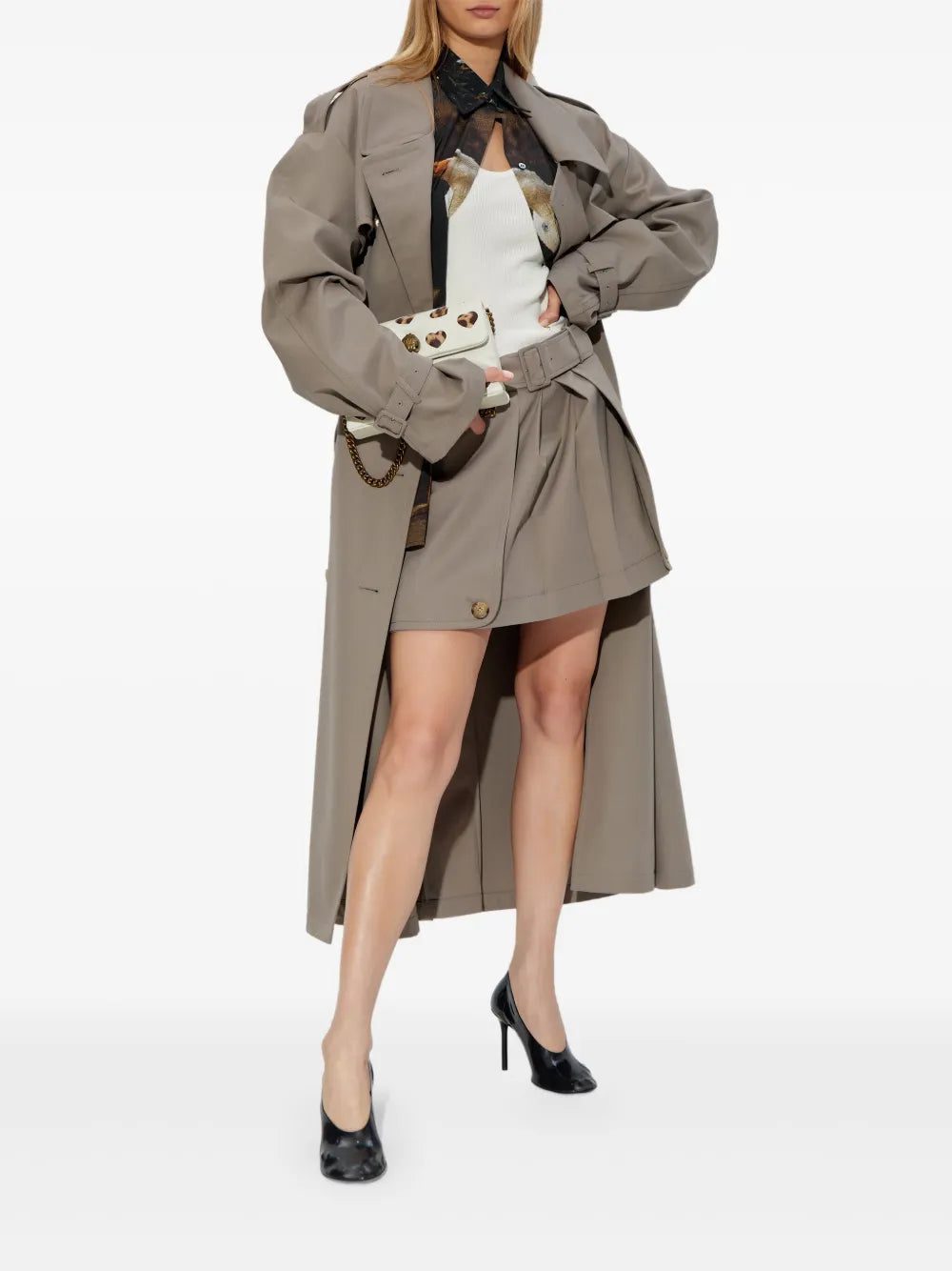 Moschino layered mini skirt - Image 2