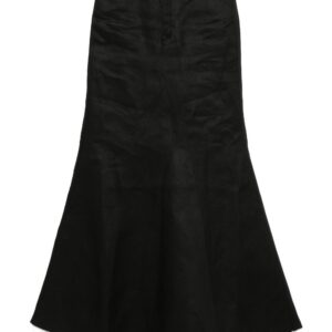 Rick Owens Godet maxi skirt