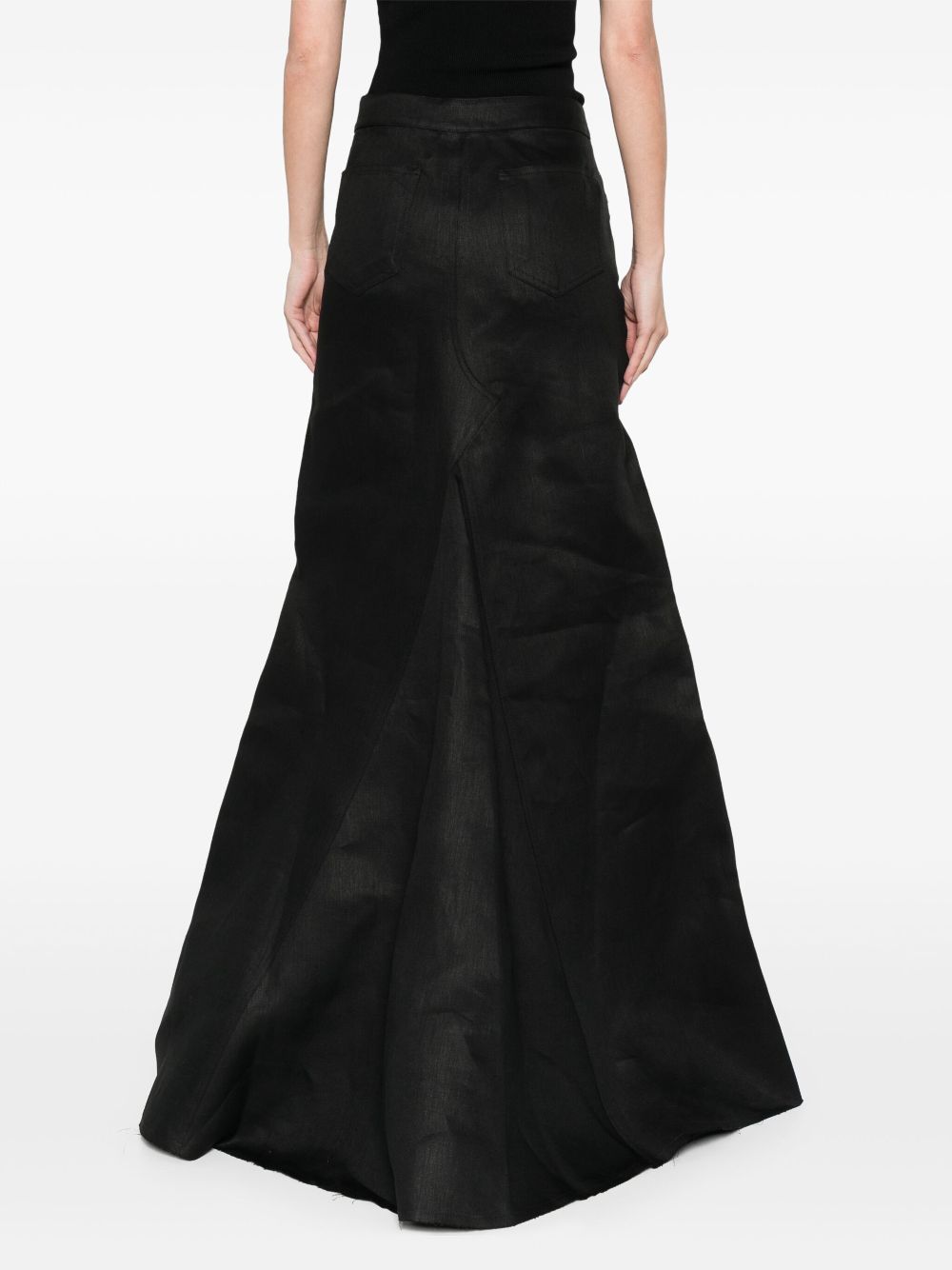 Rick Owens Godet maxi skirt - Image 4