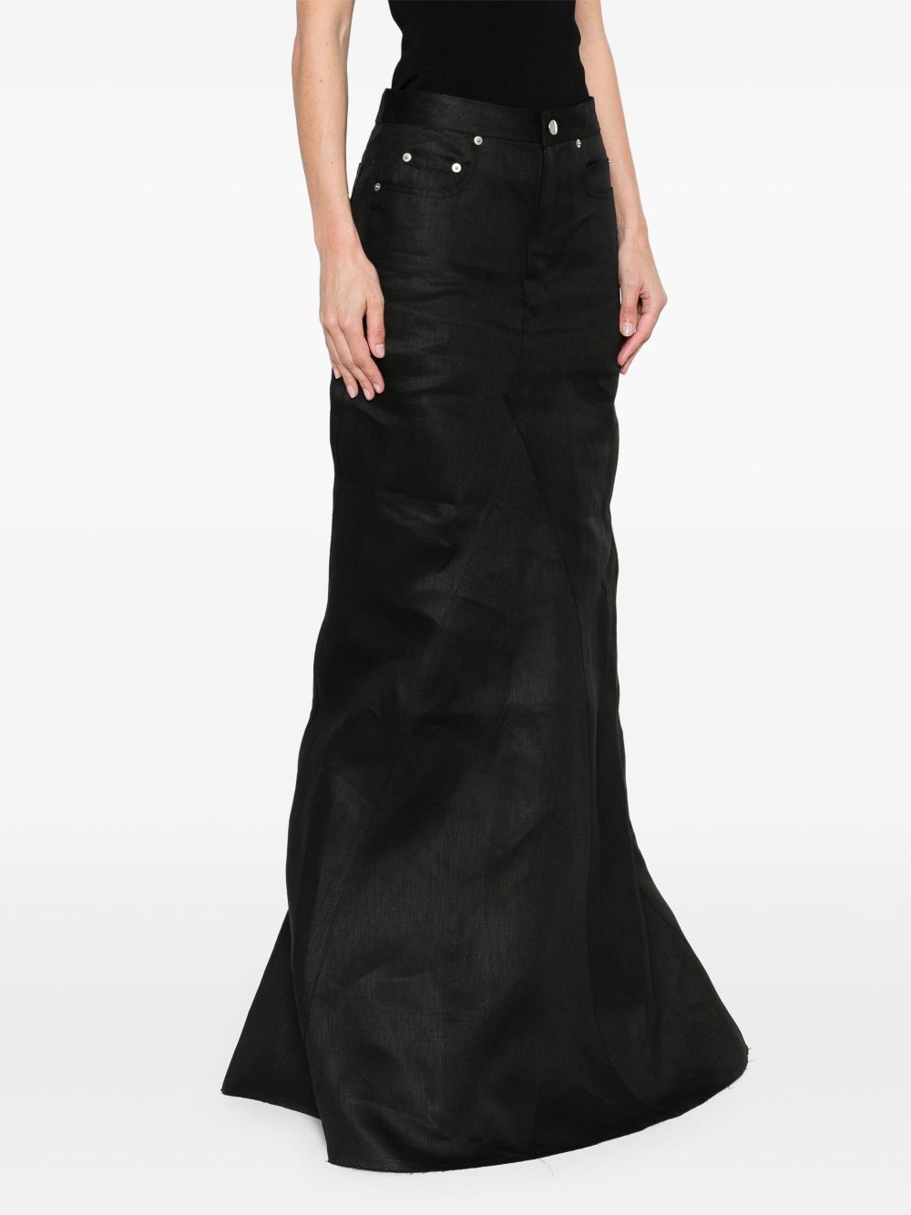 Rick Owens Godet maxi skirt - Image 3