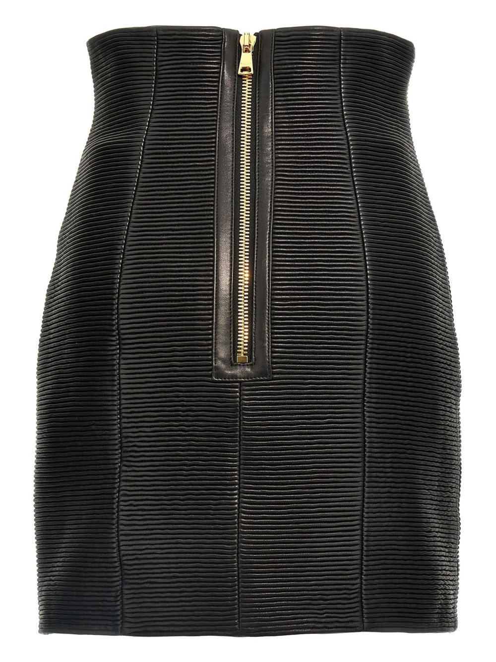 Balmain leather skirt - Image 2