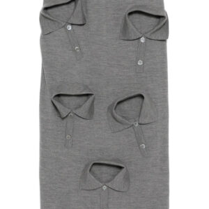 Moschino  multi-collar skirt