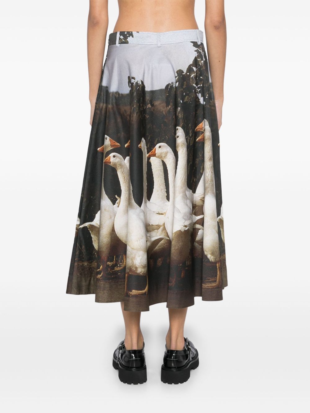 Moschino printed skirt - Image 4