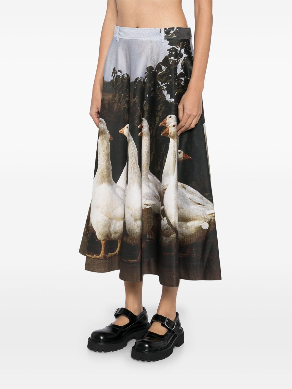 Moschino printed skirt - Image 3