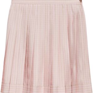 Versace  chain-print pleated skirt