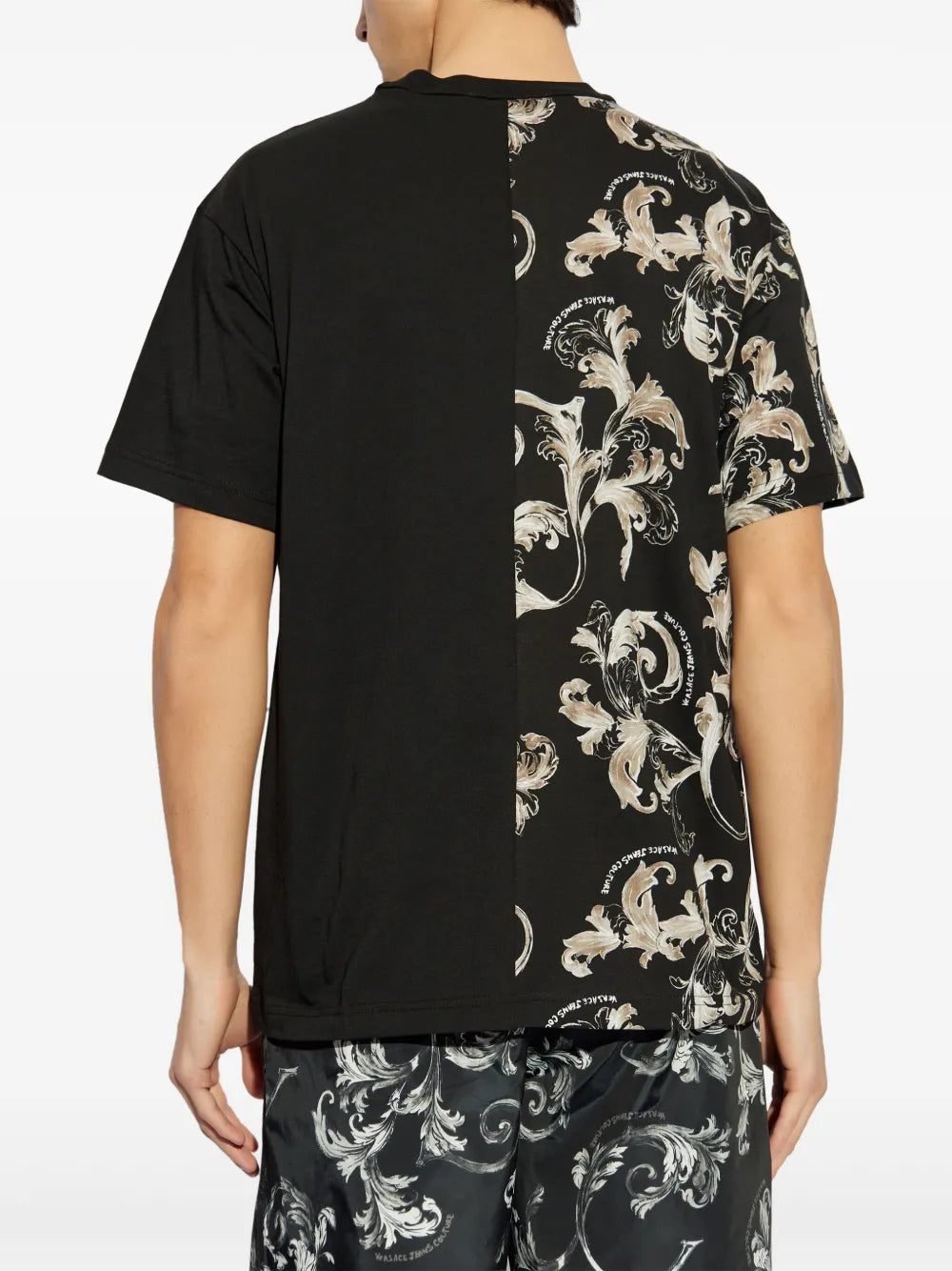 Versace Jeans Couture Barocco-print T-shirt - Image 4