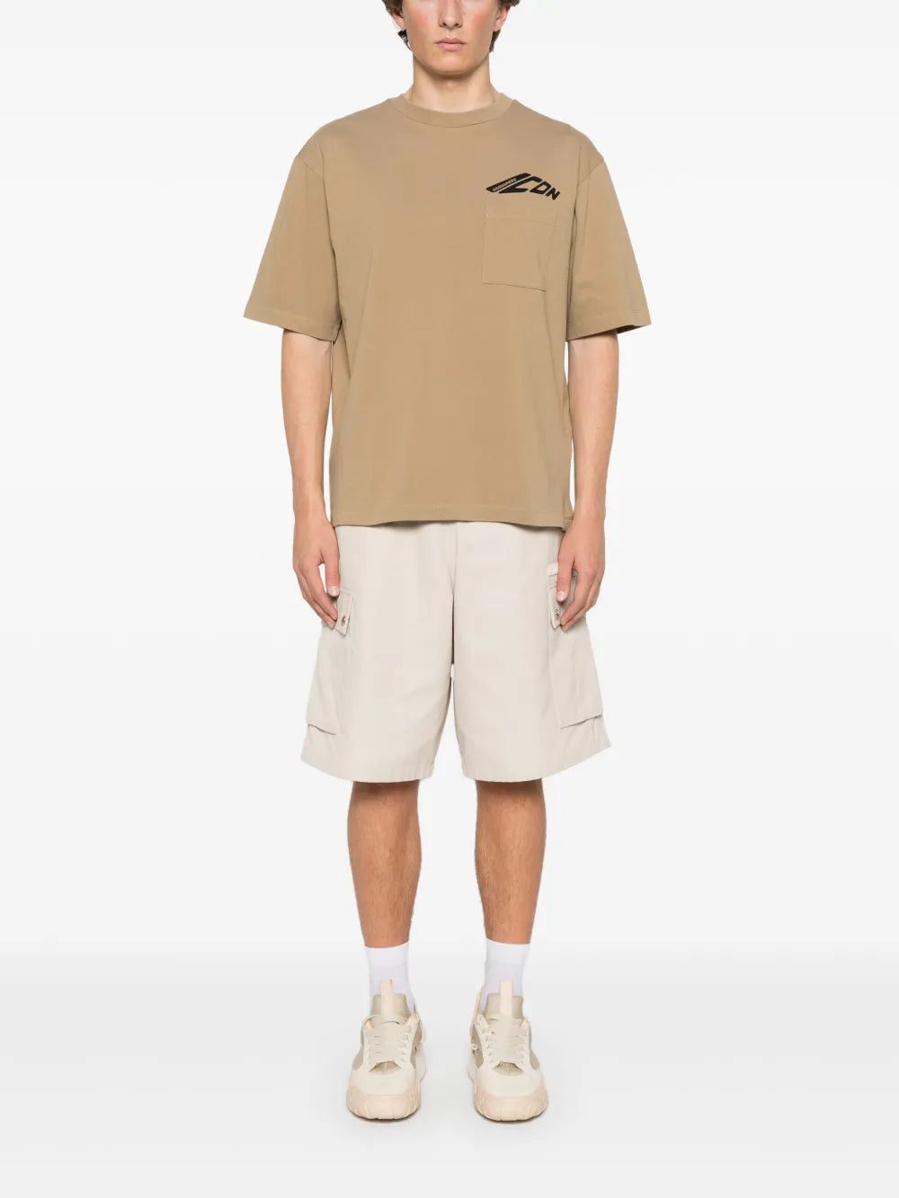 DSQUARED2 S79GC0097D20033 114Khaki T-shirt - Image 2