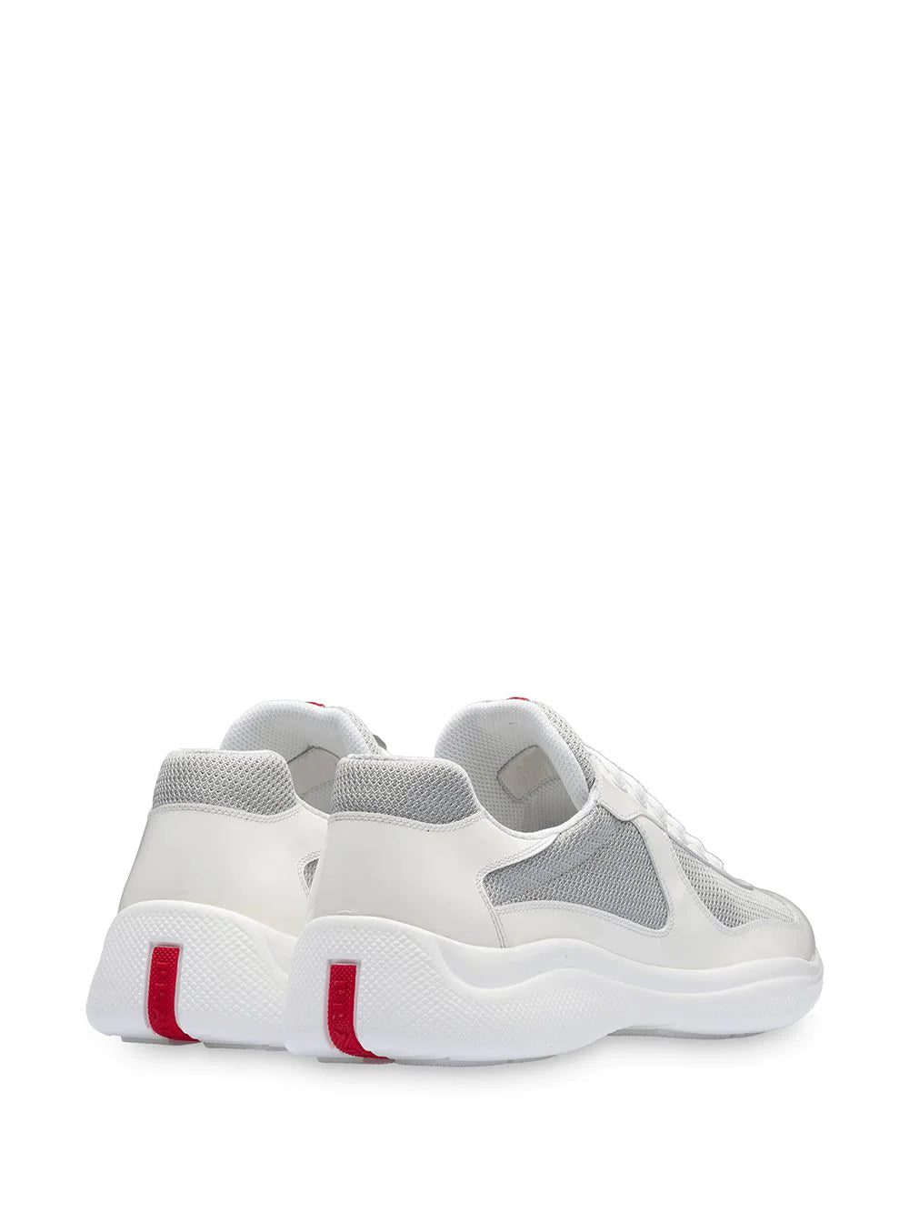 Prada white Americas cup patent leather sneakers - Image 3