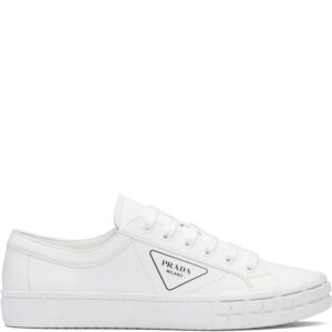 Prada  logo print low-top sneakers