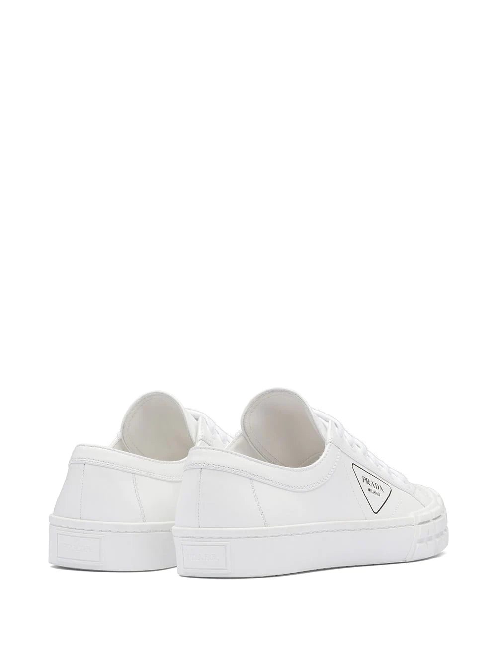 Prada logo print low-top sneakers - Image 3