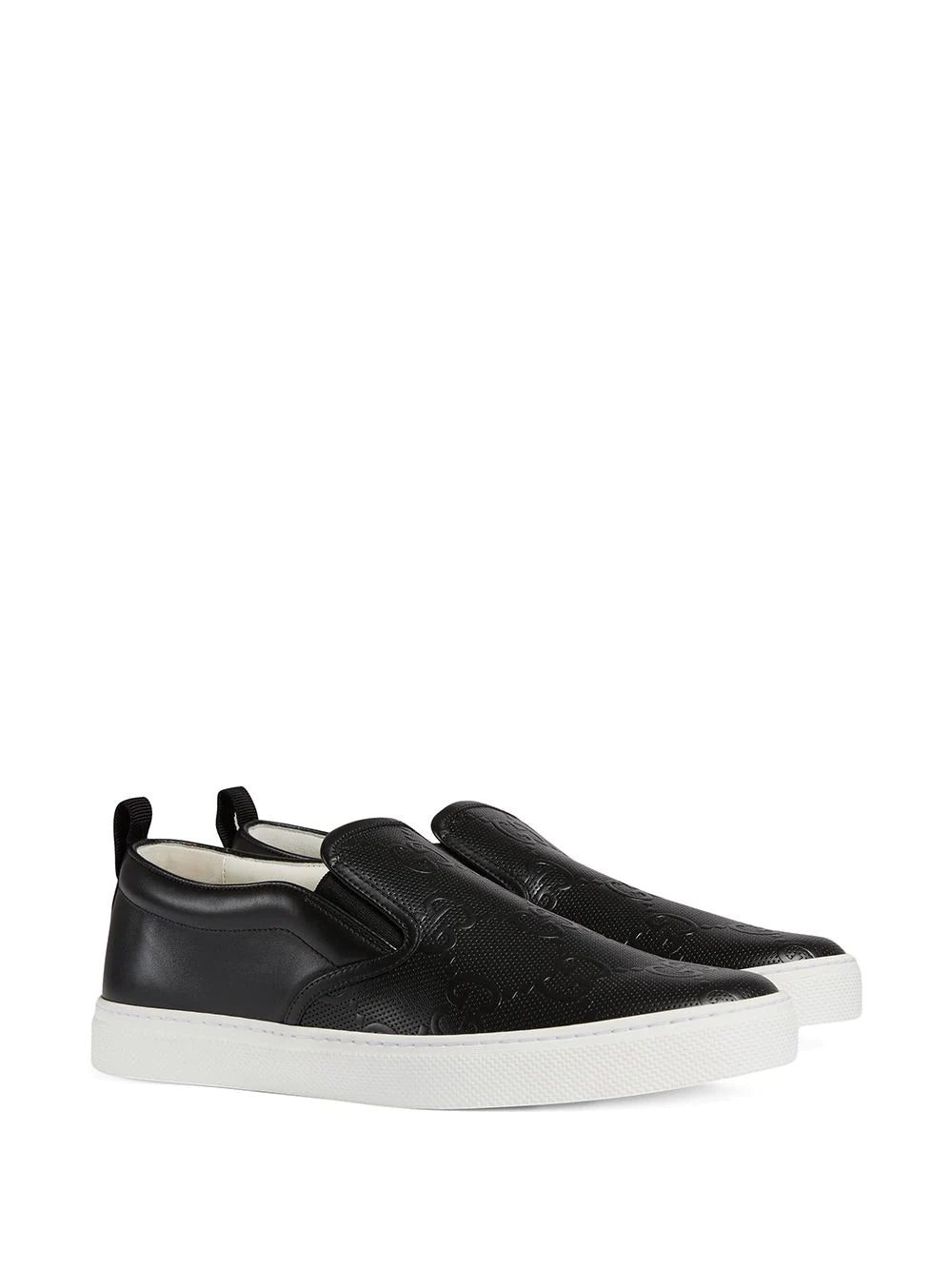 Gucci GG-embossed slip-on sneakers - Image 2