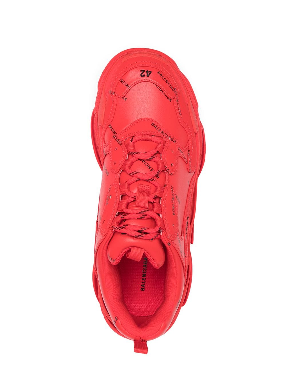 Balenciaga Triple S monogram-print trainers - Image 4