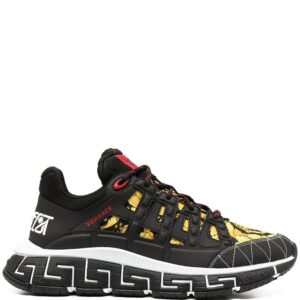 Versace Trigreca baroque-print sneakers