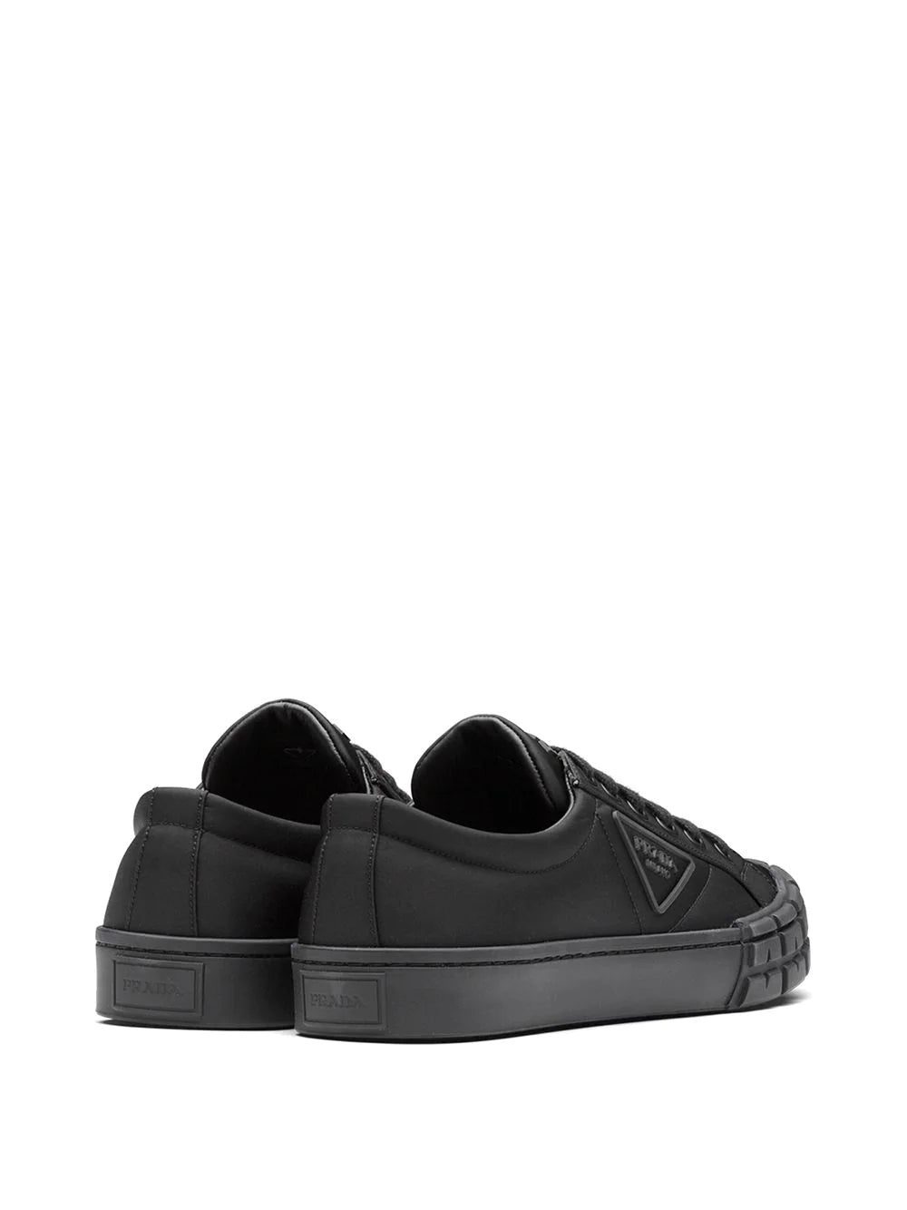 Prada Wheel Cassetta lace-up sneakers - Image 3