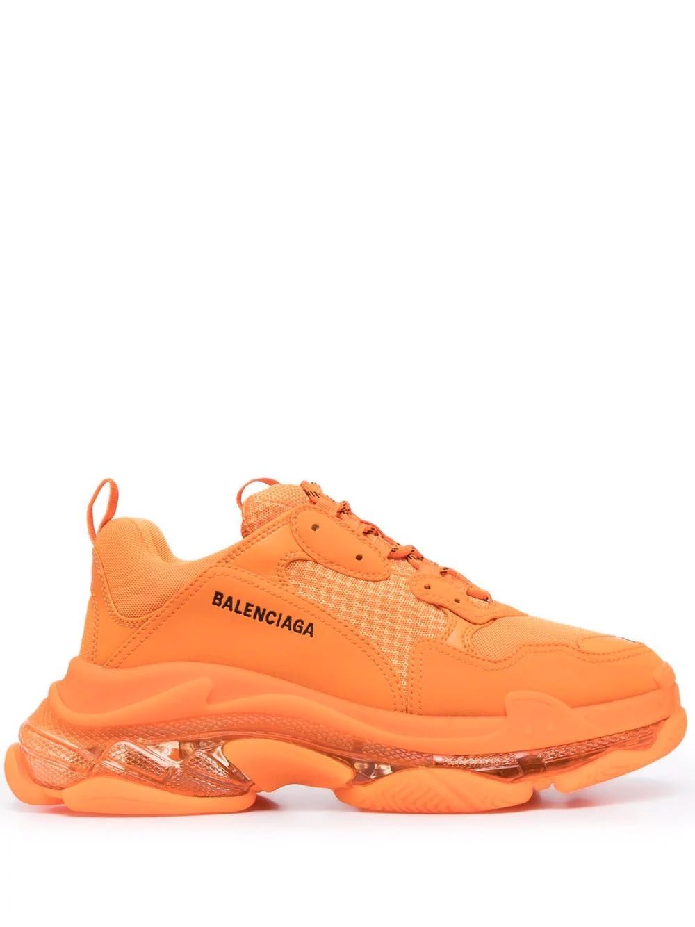 Balenciaga Triple S transparent-sole sneakers
