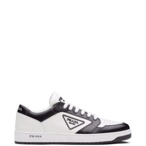Prada  District low-top leather trainers