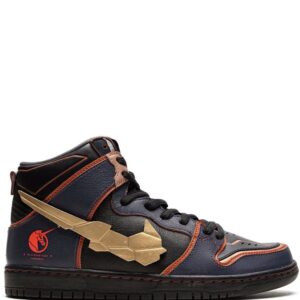 Nike  x Gundam Nike SB Dunk High “Banshee” sneakers