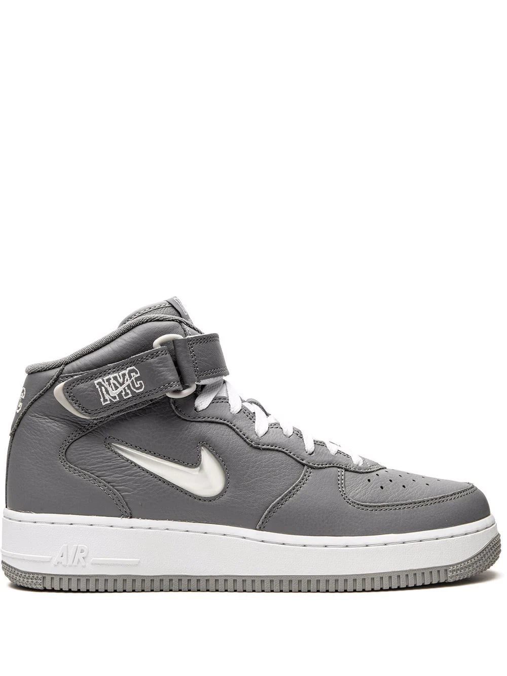 Nike Air Force 1 Mid QS "Jewel NYC Cool Grey" sneakers