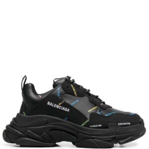 Balenciaga  Triple S all-over logo sneakers