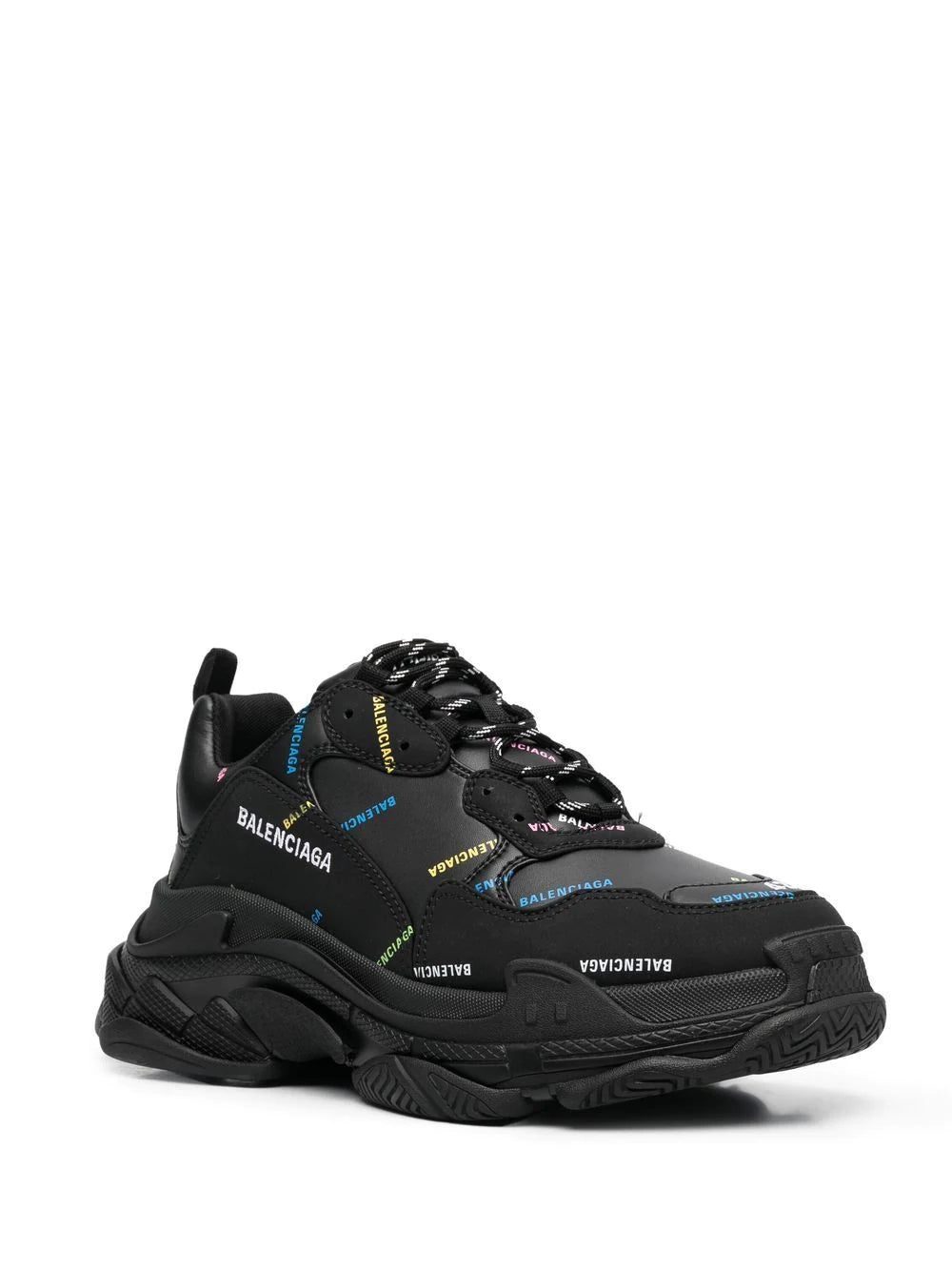 Balenciaga Triple S all-over logo sneakers - Image 2