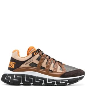 Versace Greca-motif low-top sneakers