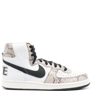 Nike  snakeskin high-top sneakers