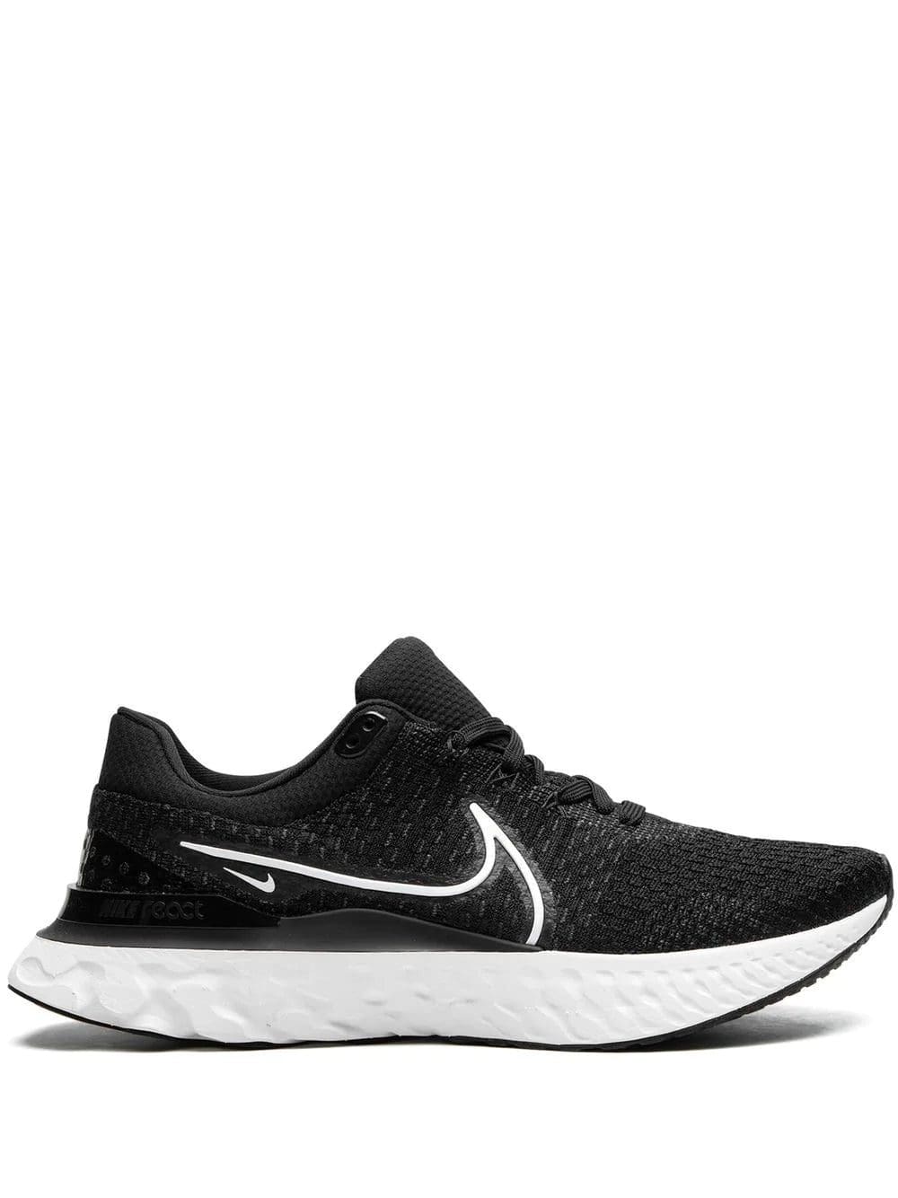 Nike React Infinity Run Flyknit 3 "Black/White" sneakers