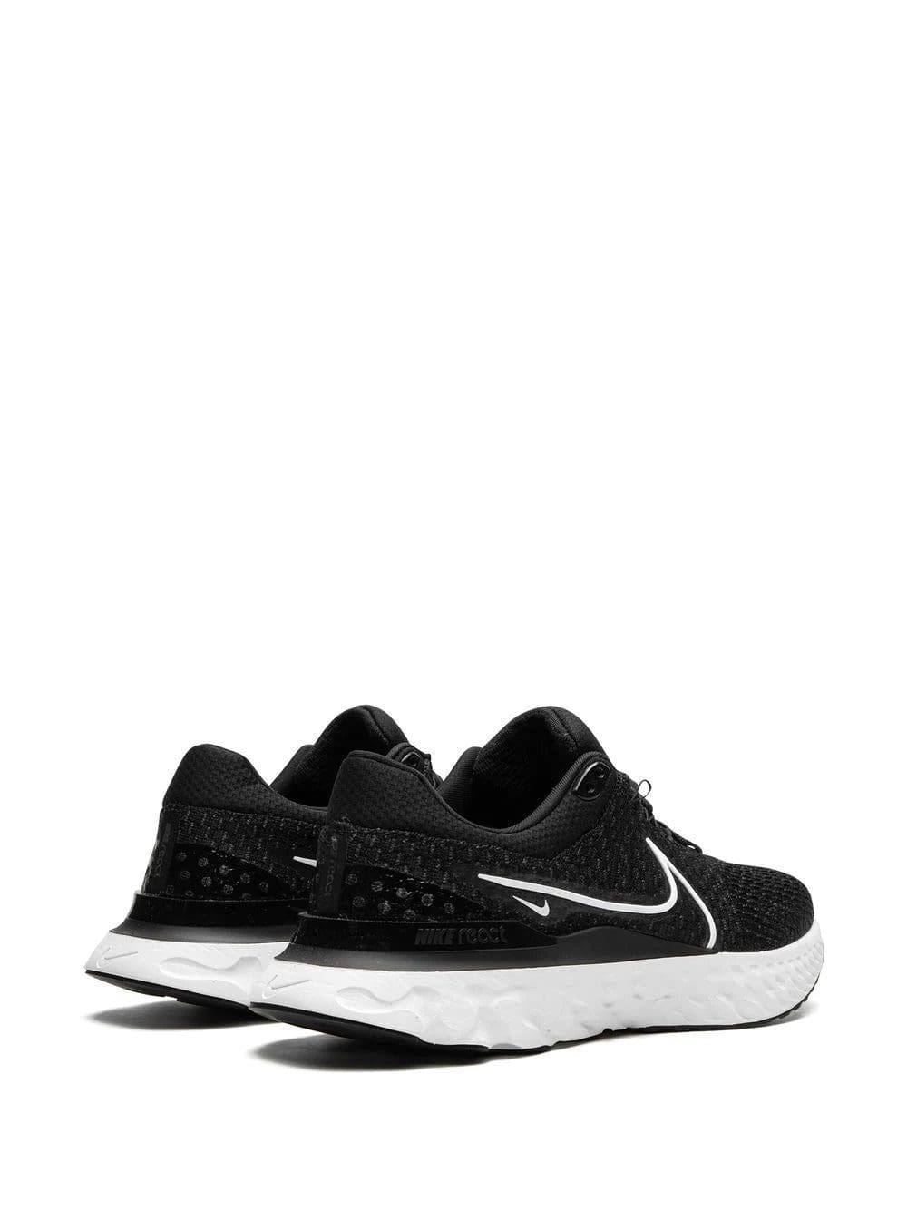 Nike React Infinity Run Flyknit 3 "Black/White" sneakers - Image 3