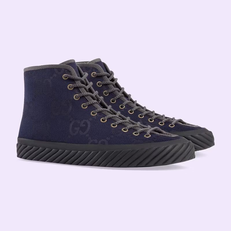 Gucci Men's high-top maxi GG sneaker - Image 4