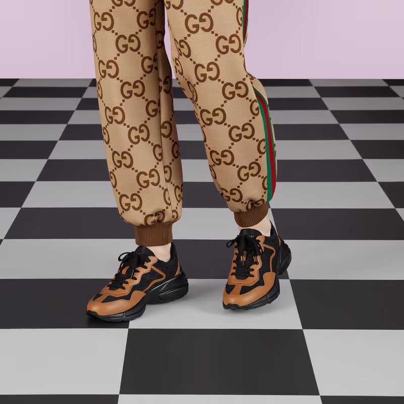 Gucci Men's Rhyton sneaker - Image 5