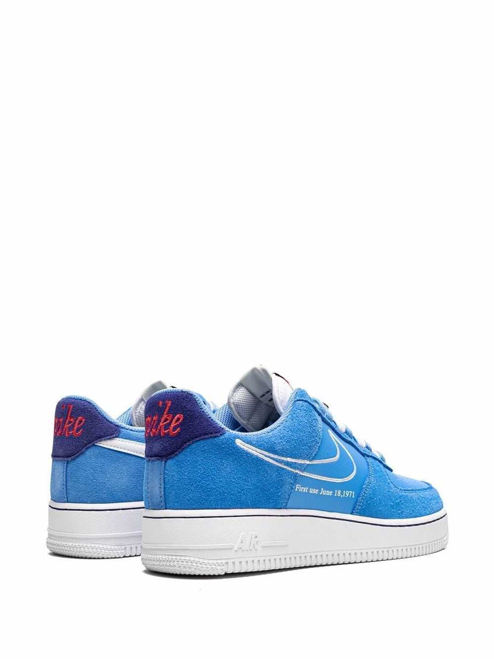 Nike Air Force 1 Low "First Use - Blue Suede" sneakers - Image 3