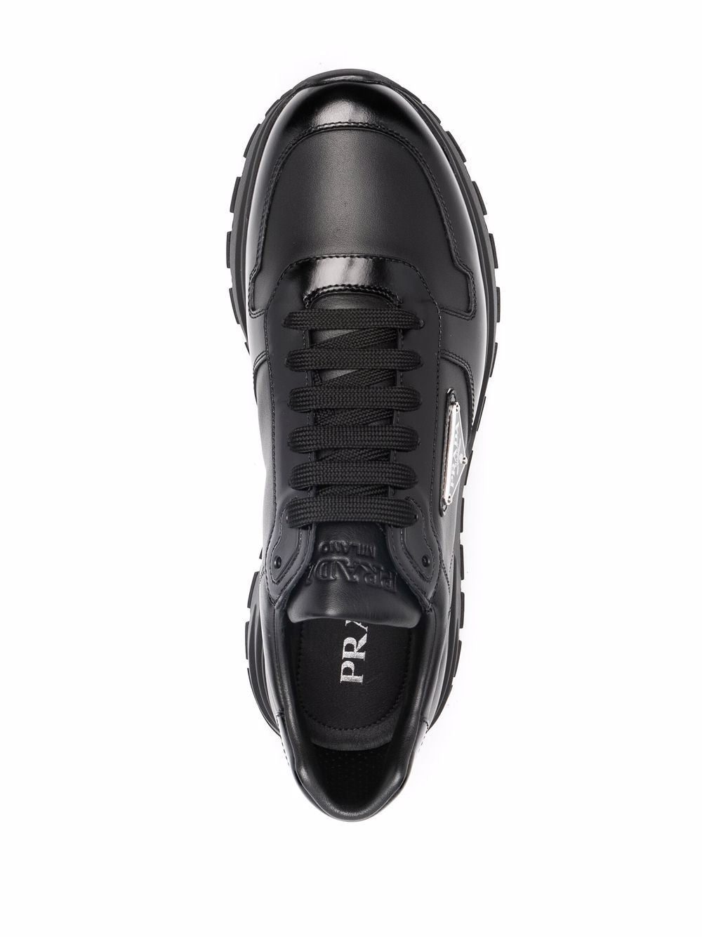 Prada logo-print lace-up sneakers - Image 4