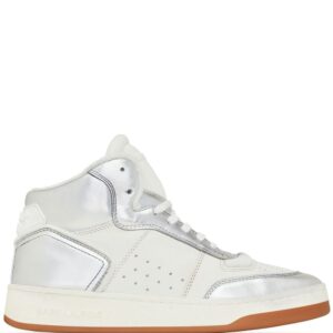 Saint Laurent high-top leather sneakers