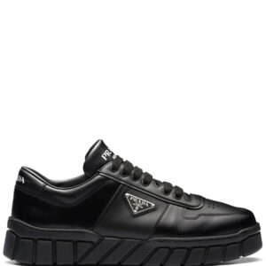 Prada  logo-plaque low-top sneakers