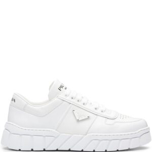 Prada logo-plaque low-top sneakers