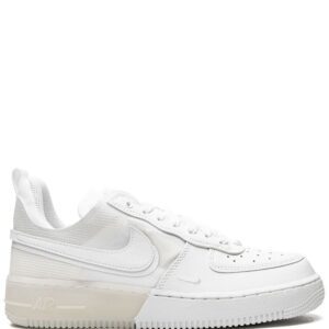 Nike Air Force 1 React "Triple White" sneakers