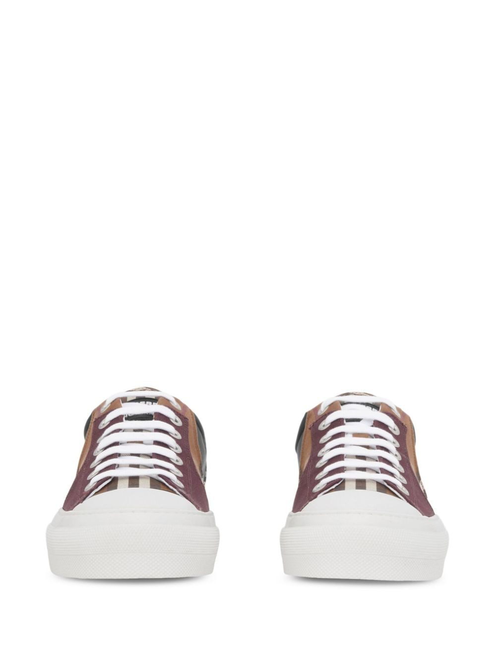 Burberry Vintage Check patchwork sneakers - Image 3