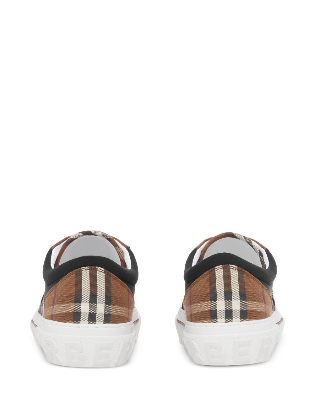 Burberry Vintage Check patchwork sneakers - Image 4