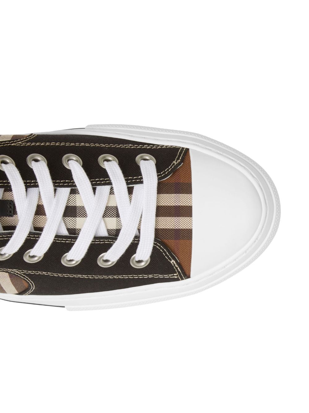 Burberry Vintage Check lace-up sneakers - Image 2