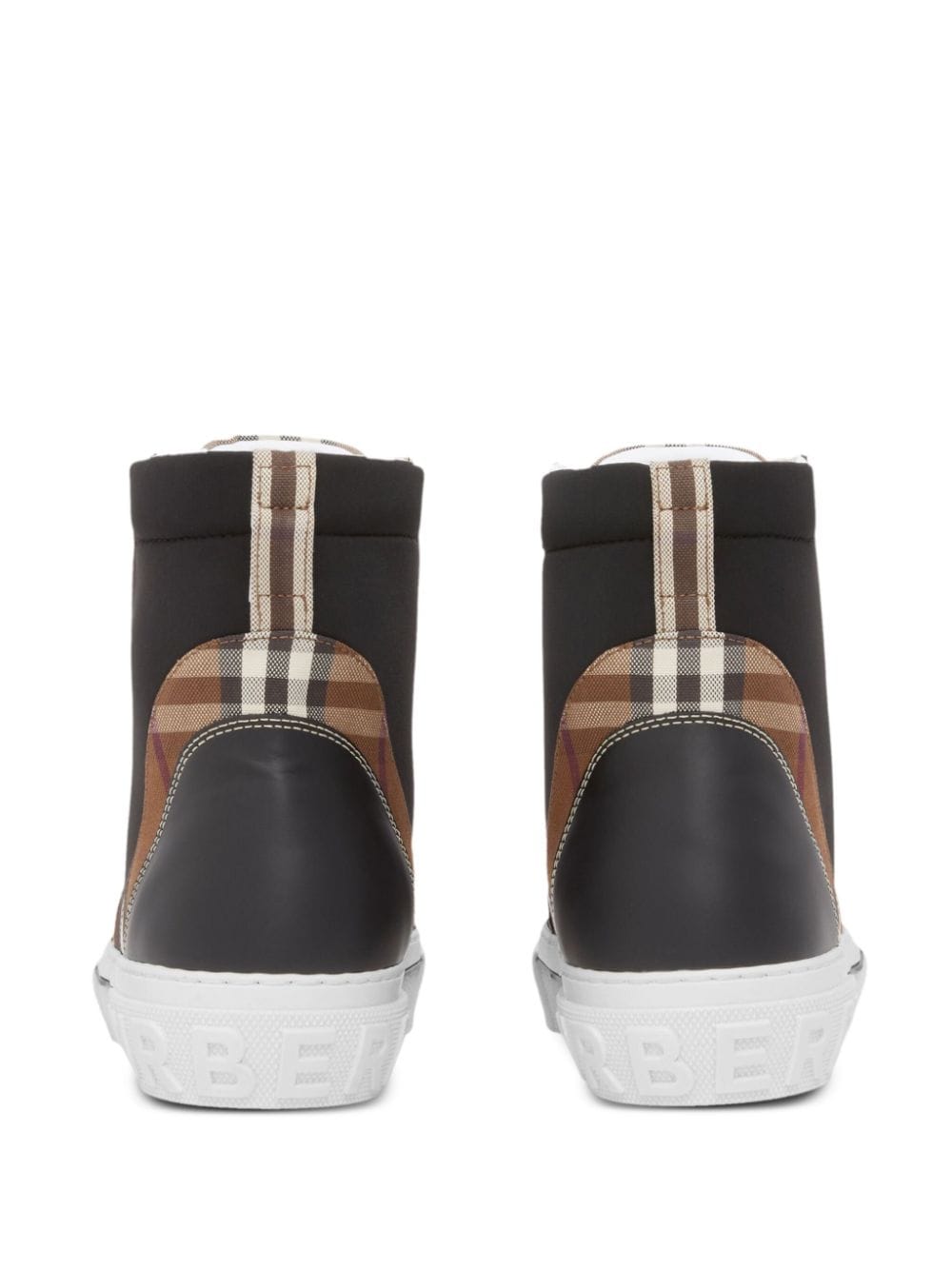 Burberry Vintage Check lace-up sneakers - Image 4