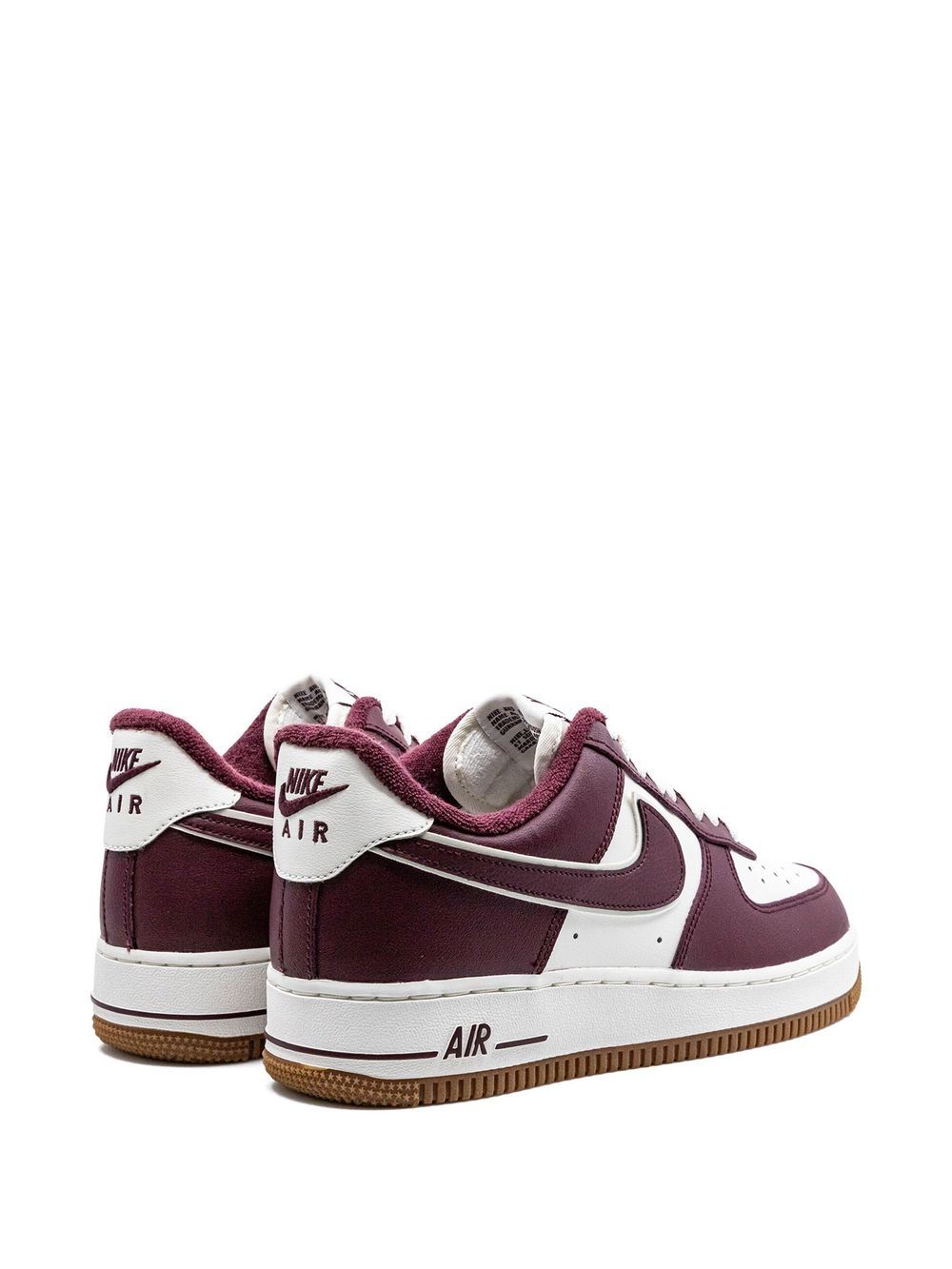 Nike Air Force 1 Low "College Pack - Night Maroon" sneakers - Image 3