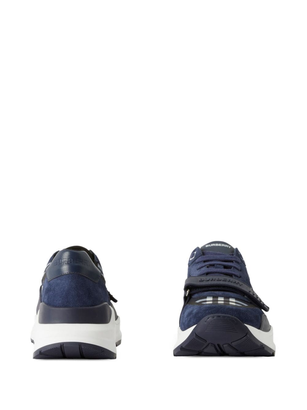 Burberry Vintage Check panelled chunky sneakers - Image 4