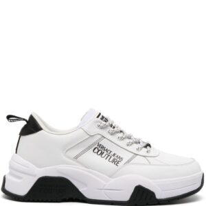 Versace Jeans Couture logo-print lace-up sneakers