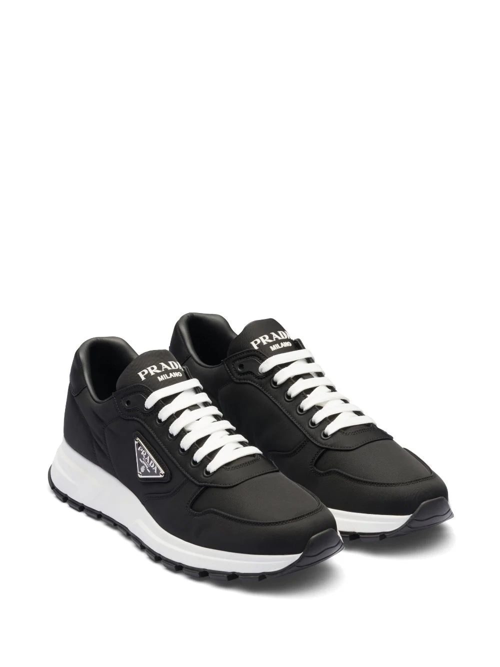 Prada triangle-logo Re-Nylon sneakers - Image 2