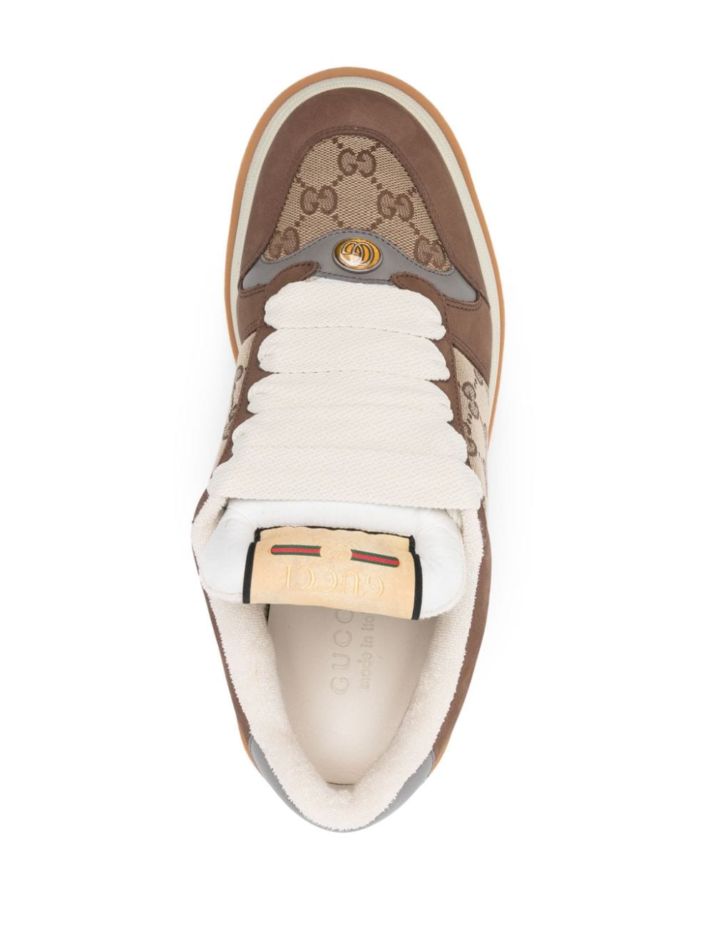 Gucci Screener panelled sneakers - Image 4
